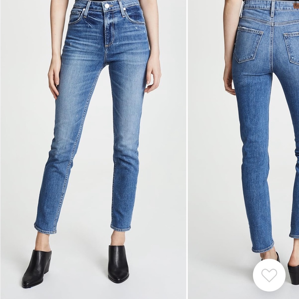 Paige Sarah Slim Blue Women's Jeans